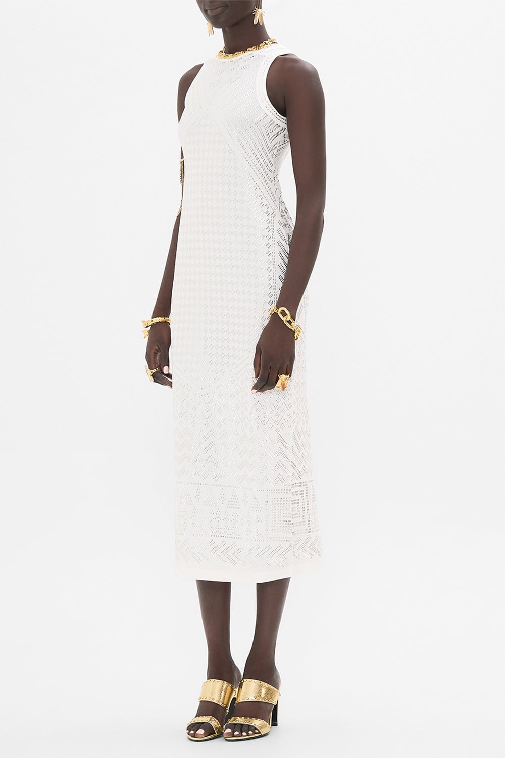CAMILLA-Tank Midi Dress-