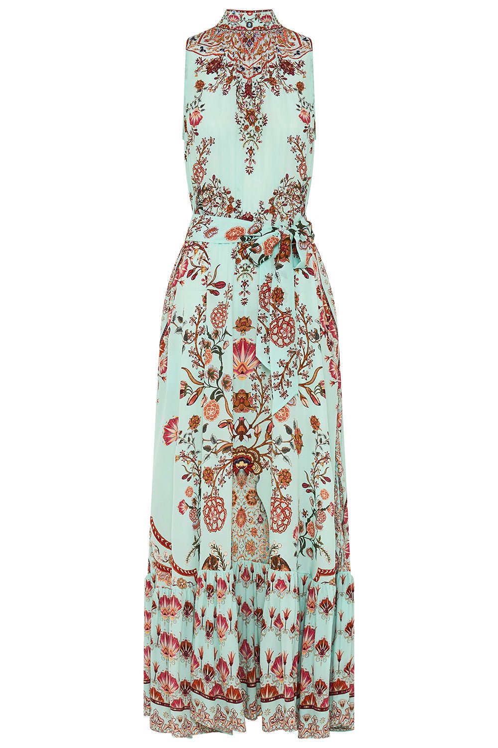 CAMILLA-Halterneck Long Dress-