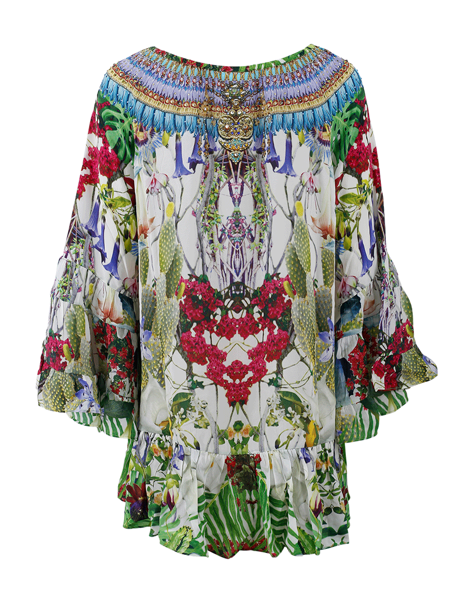CAMILLA-Frill Exotic Dress-