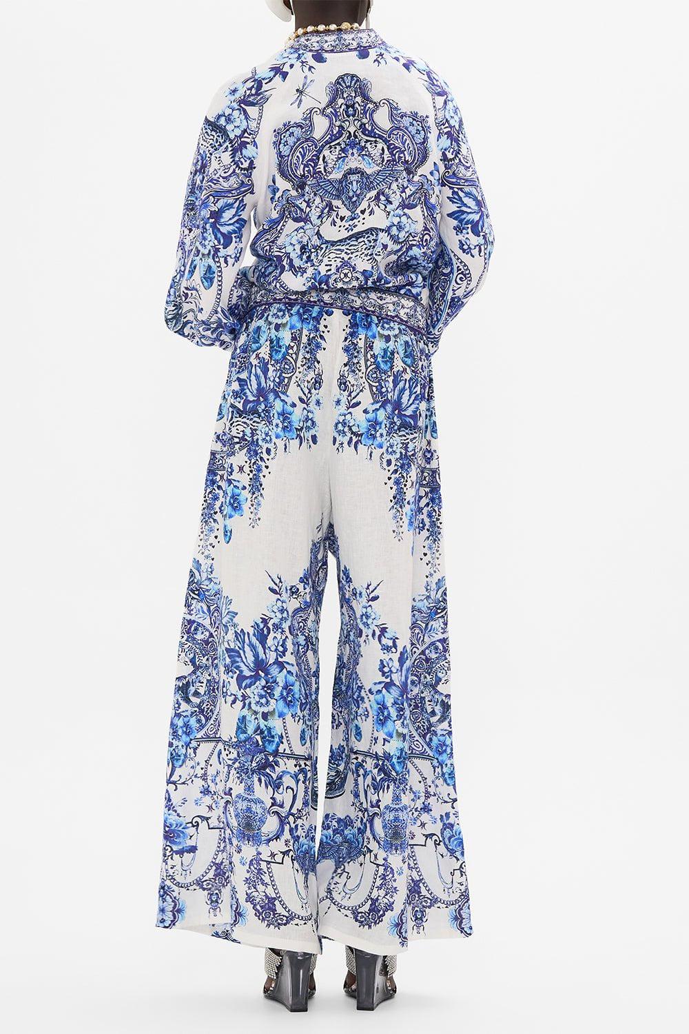 CAMILLA-Shirred Cuff Bomber Jacket-