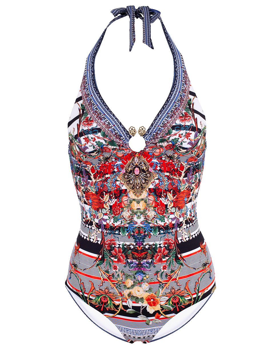 RING TRIM HALTER ONE PIECE JOIE DE VIVRE