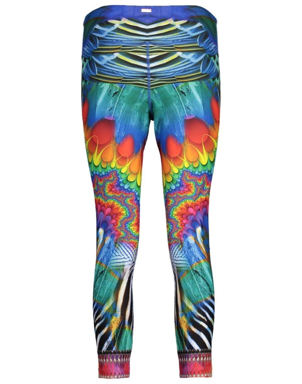 CAMILLA-Rainbow Gathering Active 7/8 Leggings-