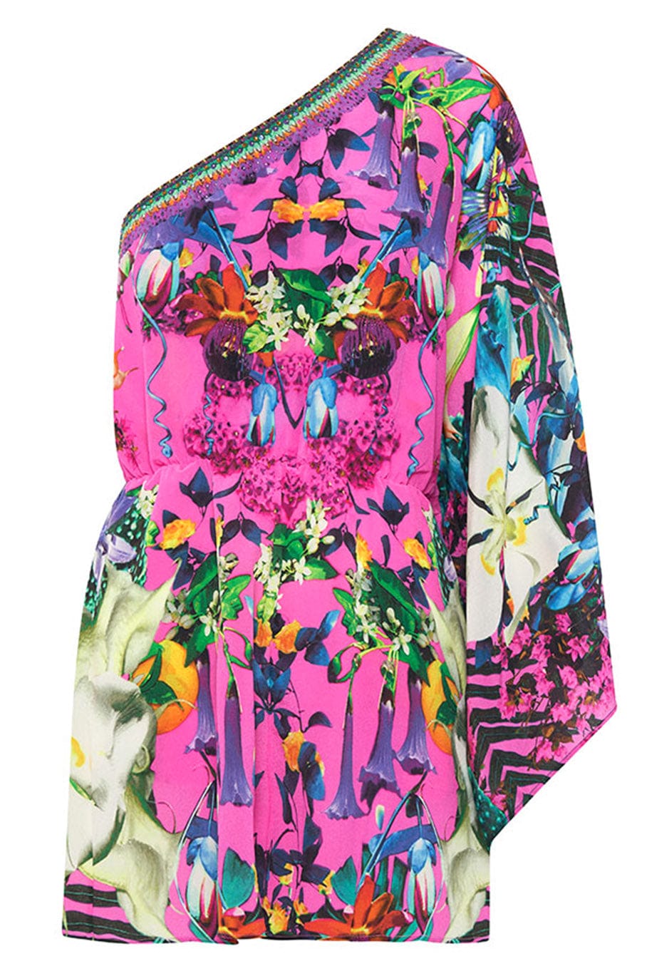 CAMILLA-One Shoulder Playsuit-