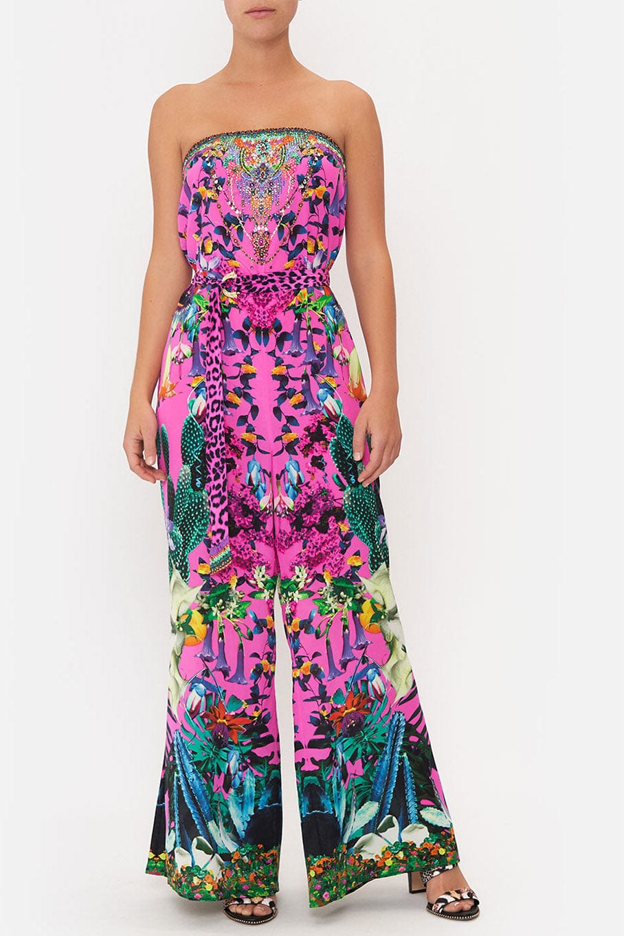 CAMILLA-Strapless Jumpsuit-