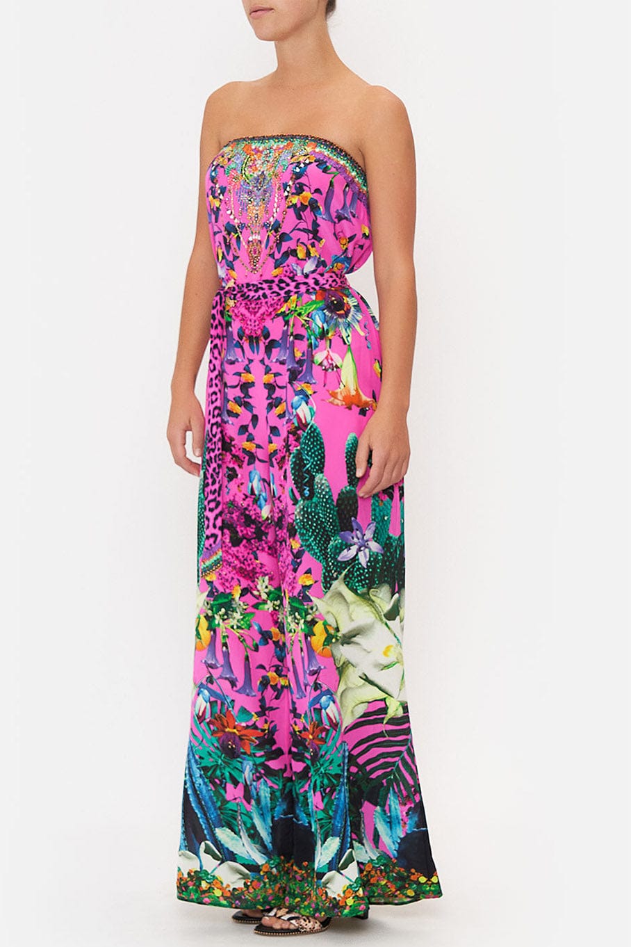 CAMILLA-Strapless Jumpsuit-