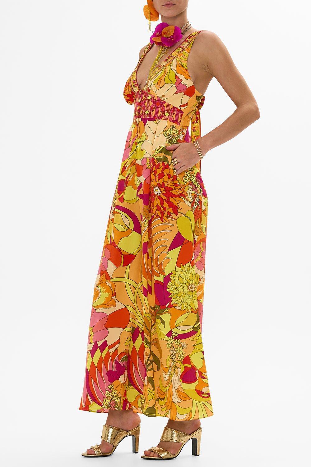 CAMILLA-Halterneck Jumpsuit-