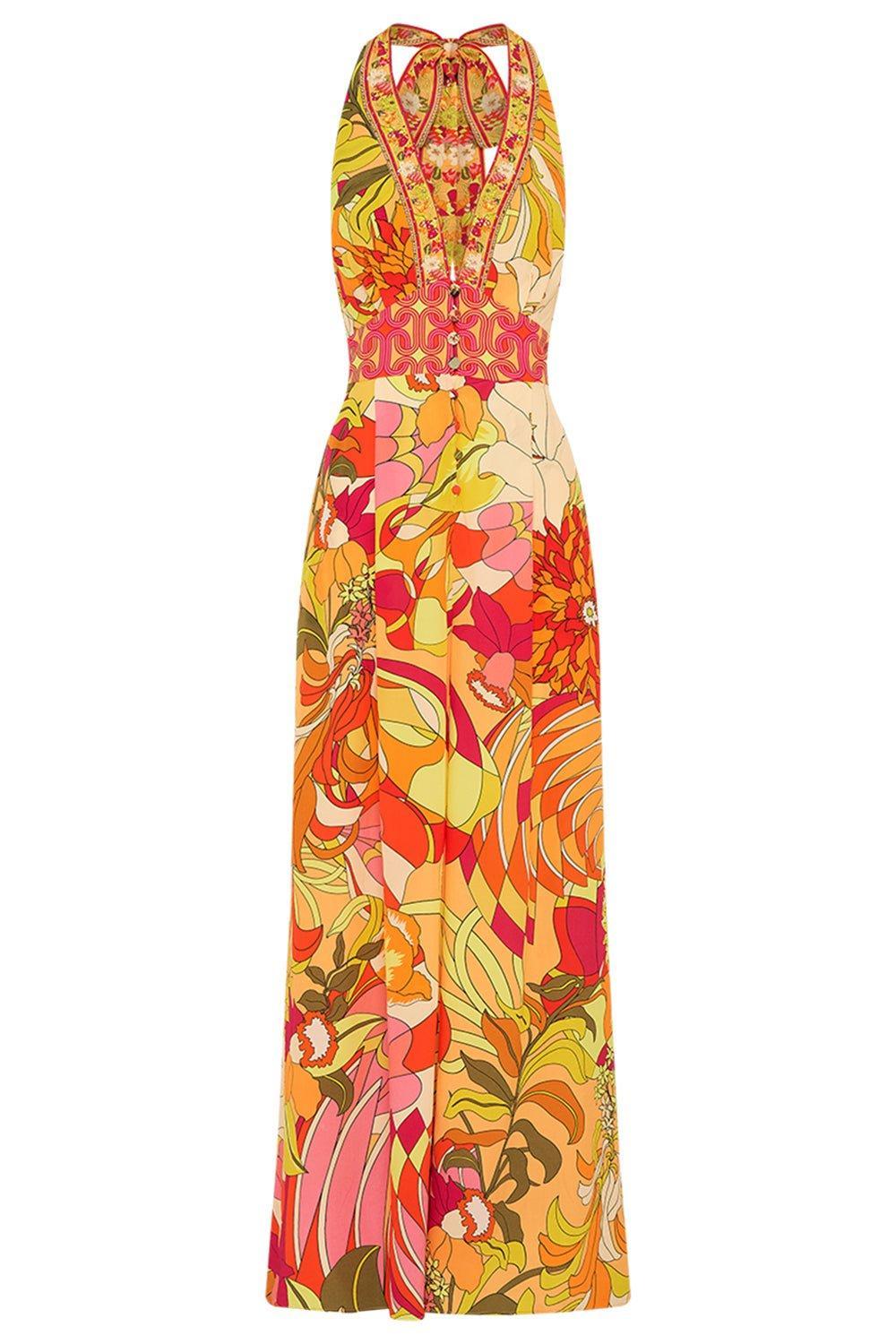 CAMILLA-Halterneck Jumpsuit-