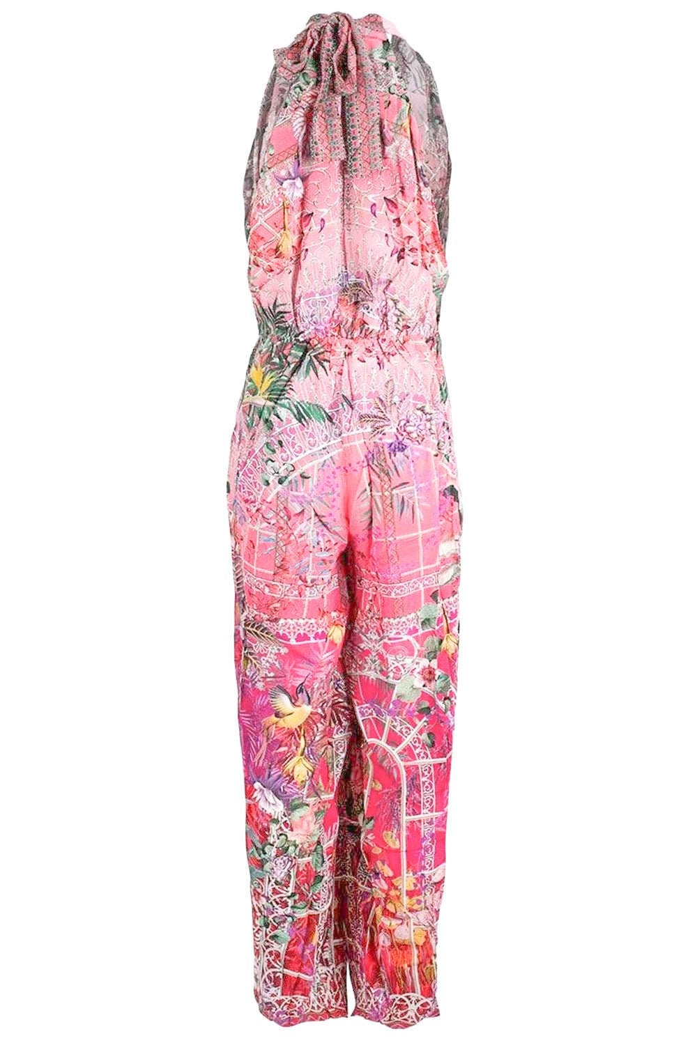 CAMILLA-Draped Front Bodice Jumpsuit-