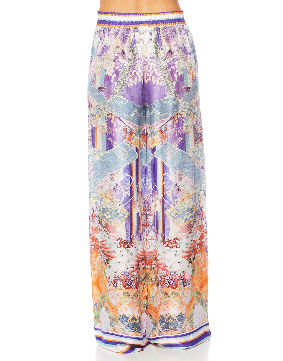 CAMILLA-Wide Leg Cuff Pant-