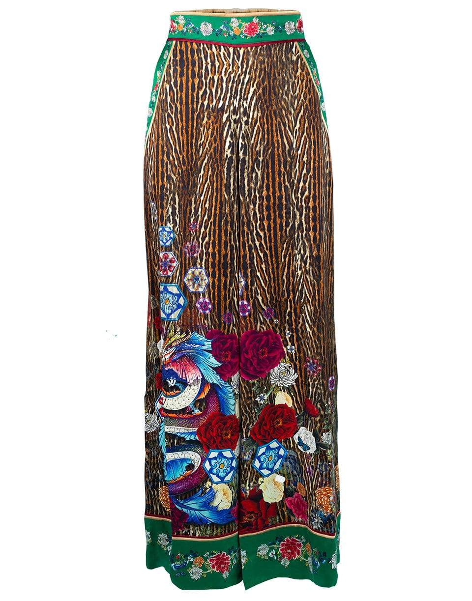 CAMILLA-Jewel of Jupiter Wide Leg Cuff Pant-