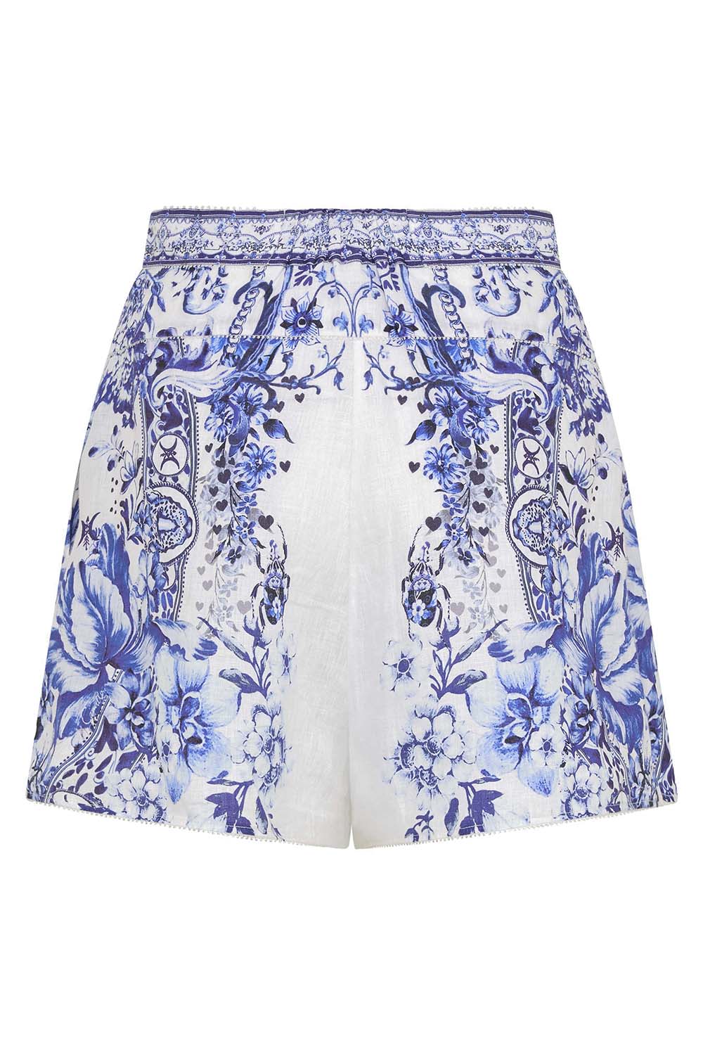 CAMILLA-Wide Waistband Shorts-