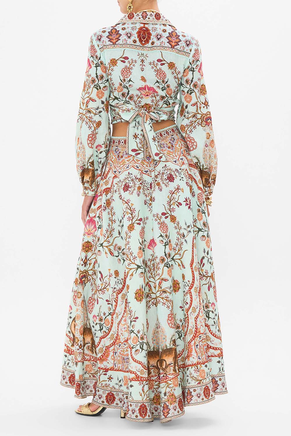 CAMILLA-Long Circle Skirt-