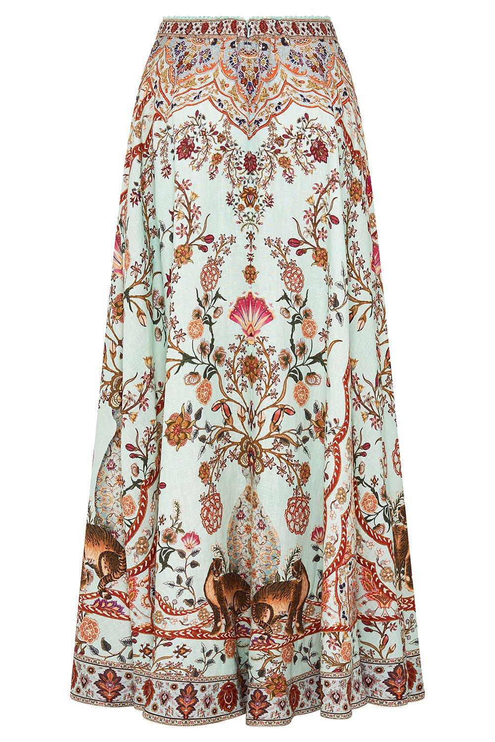 CAMILLA-Long Circle Skirt-