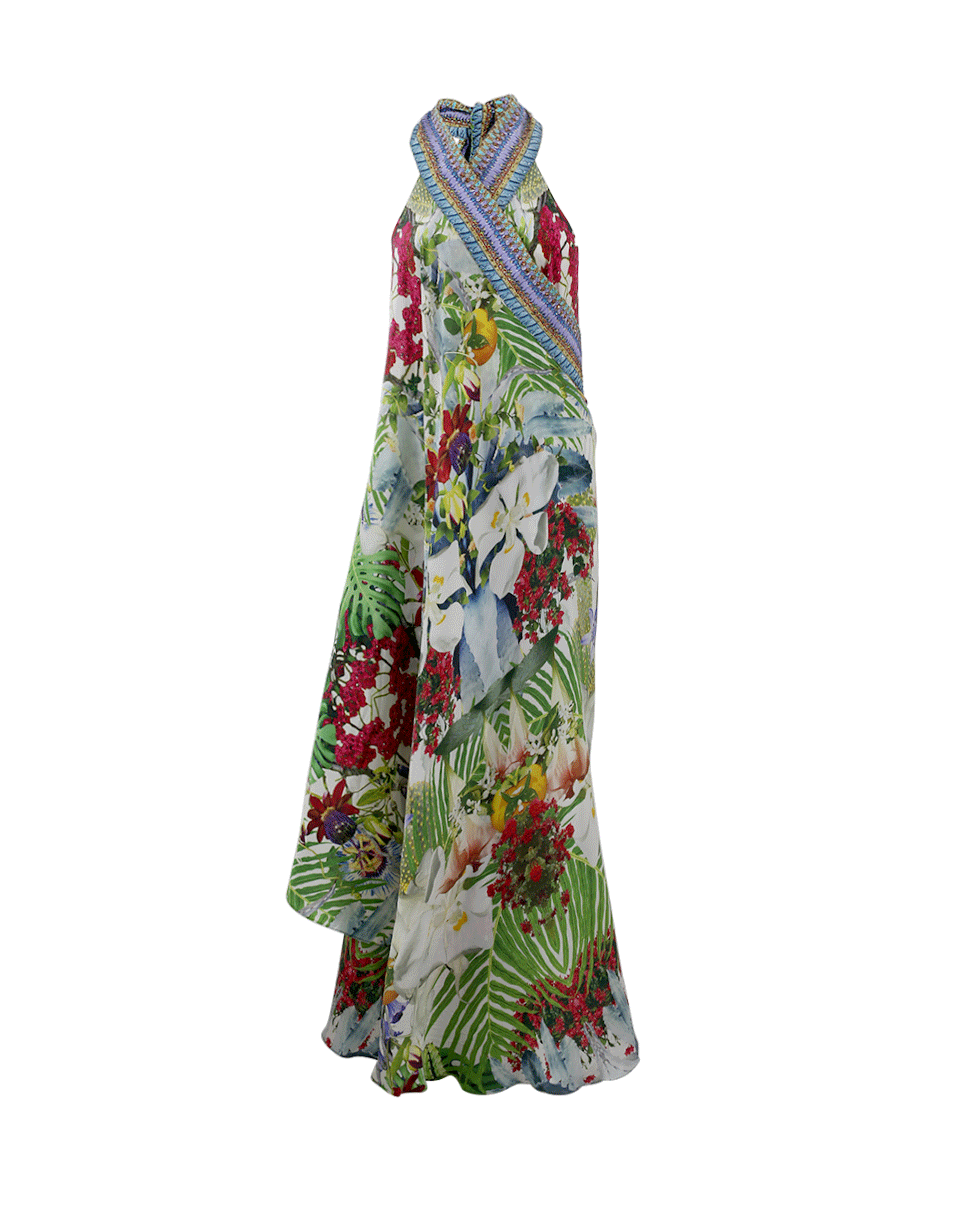 CAMILLA-Exotic Sarong Dress-GREEN