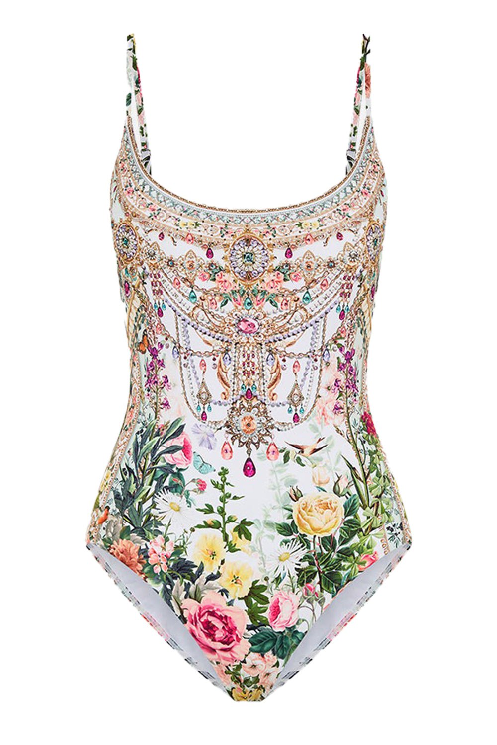 SCOOP NECK ONE PIECE WITH SCOOP BACK SPIRIT OF SANTA MARIA