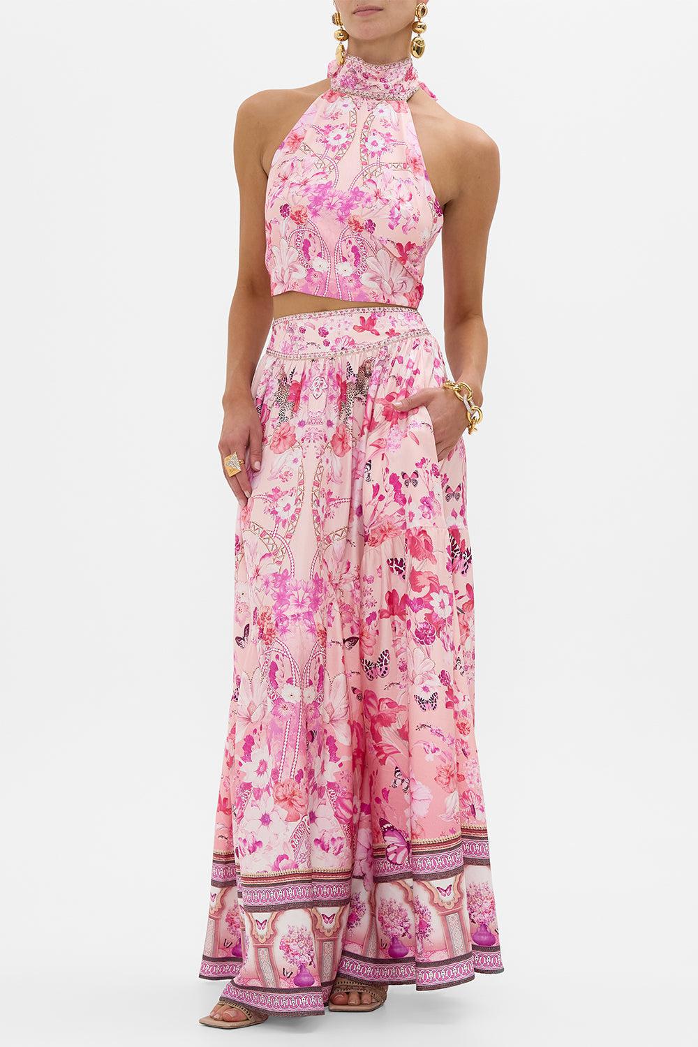 HALTER TIE SLEEVELESS TOP-BOTANOVL-M/L-CLOTHINGTOPBLOUSE-CAMILLA