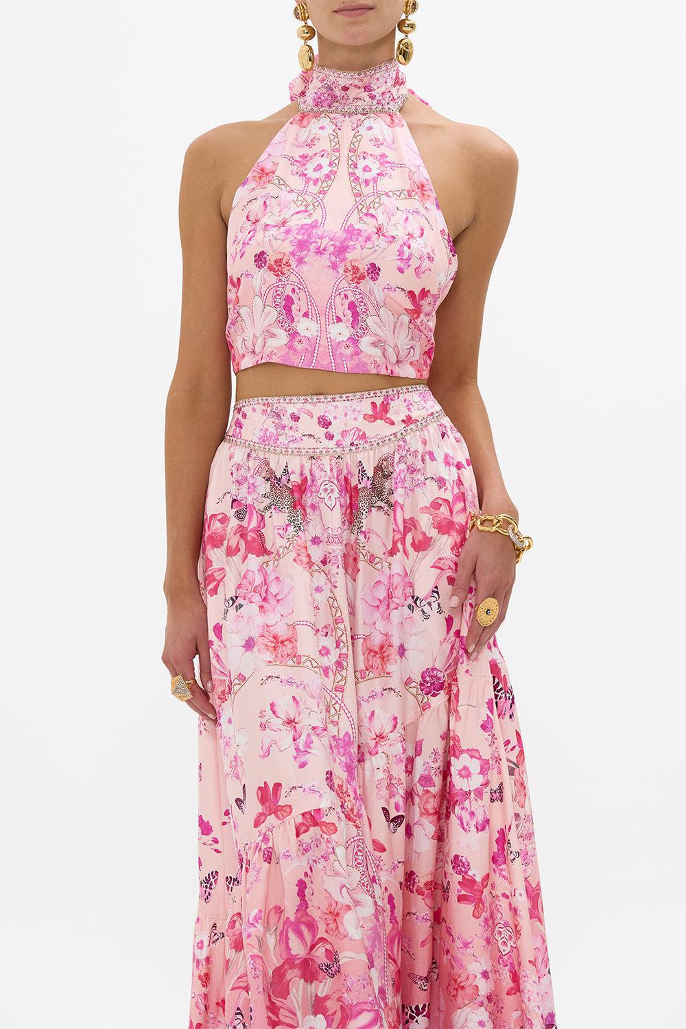 HALTER TIE SLEEVELESS TOP-BOTANOVL-M/L-CLOTHINGTOPBLOUSE-CAMILLA