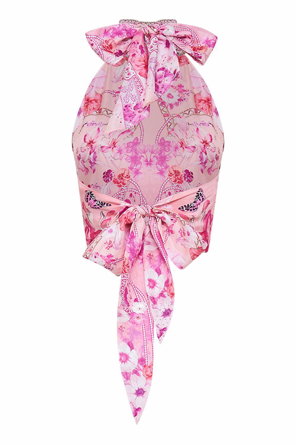 HALTER TIE SLEEVELESS TOP-BOTANOVL-M/L-CLOTHINGTOPBLOUSE-CAMILLA