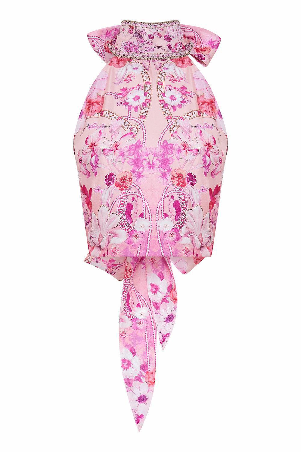 HALTER TIE SLEEVELESS TOP-BOTANOVL-M/L-CLOTHINGTOPBLOUSE-CAMILLA