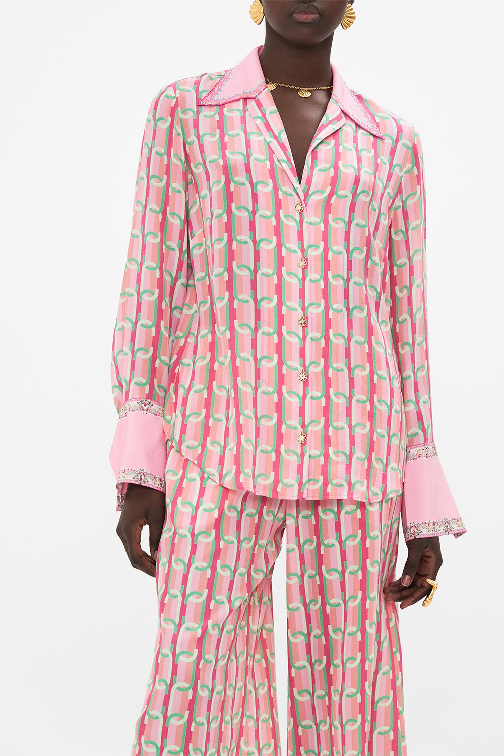 CAMILLA-Pyjama Shirt-