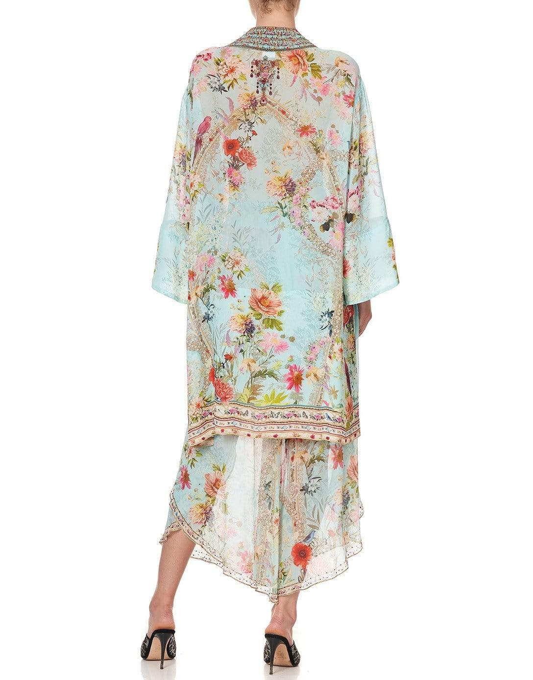 CAMILLA-A Royal Stitch Up Layering With Neck Bands-ROYAL