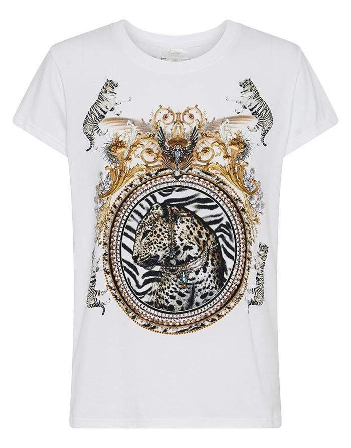 CAMILLA-Gates Of Glory Slim Fit Round Neck T-Shirt-