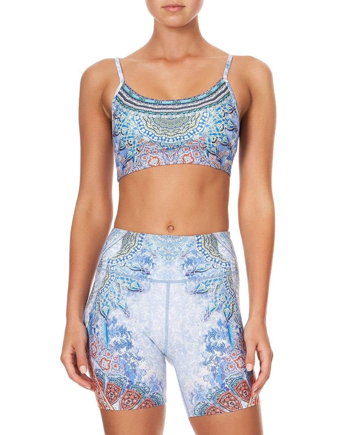 CAMILLA-Concubine Realm Active Crop Top-