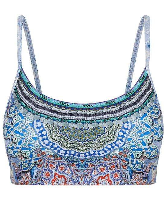 CAMILLA-Concubine Realm Active Crop Top-