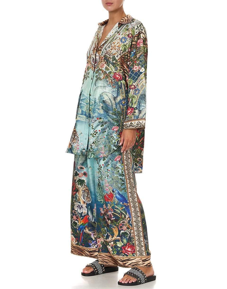 CAMILLA-Shirt Tunic With Pockets-