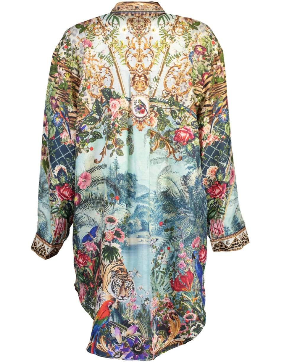 CAMILLA-Shirt Tunic With Pockets-