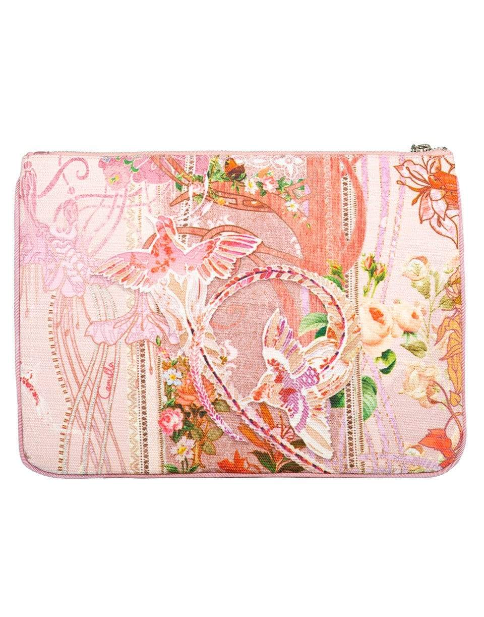 CAMILLA-Istenanya Small Canvas Clutch-INTENANY