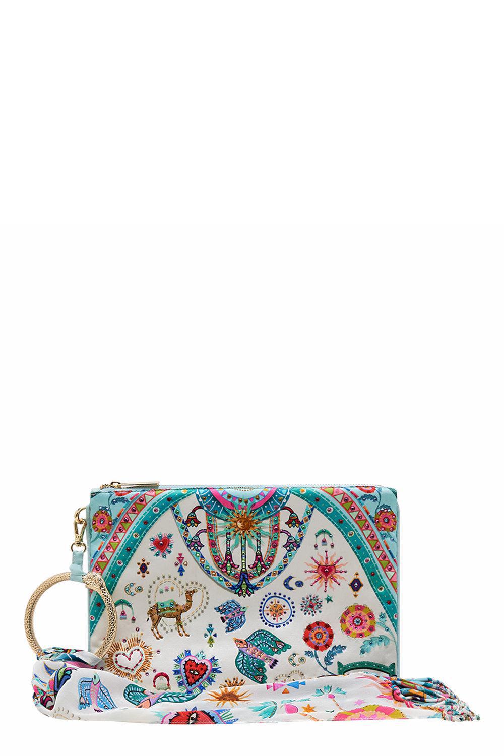 Ring Scarf Clutch - Living In Color-LIVINCOL-O/S-HANDBAGCLUTCHES-CAMILLA