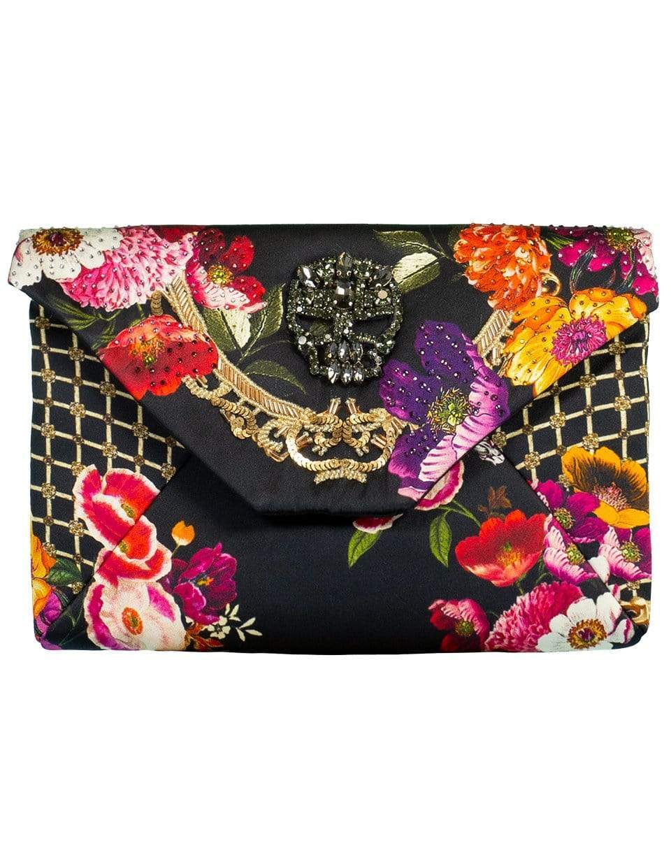 CAMILLA-Mirror Mirror Envelope Clutch-MIRROR