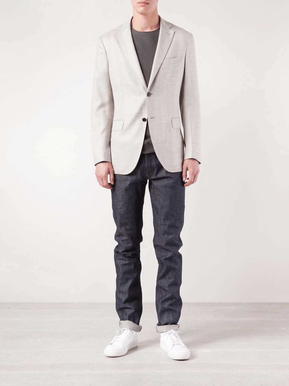 CANTARELLI-Flap Pocket Birdeye Jacket-