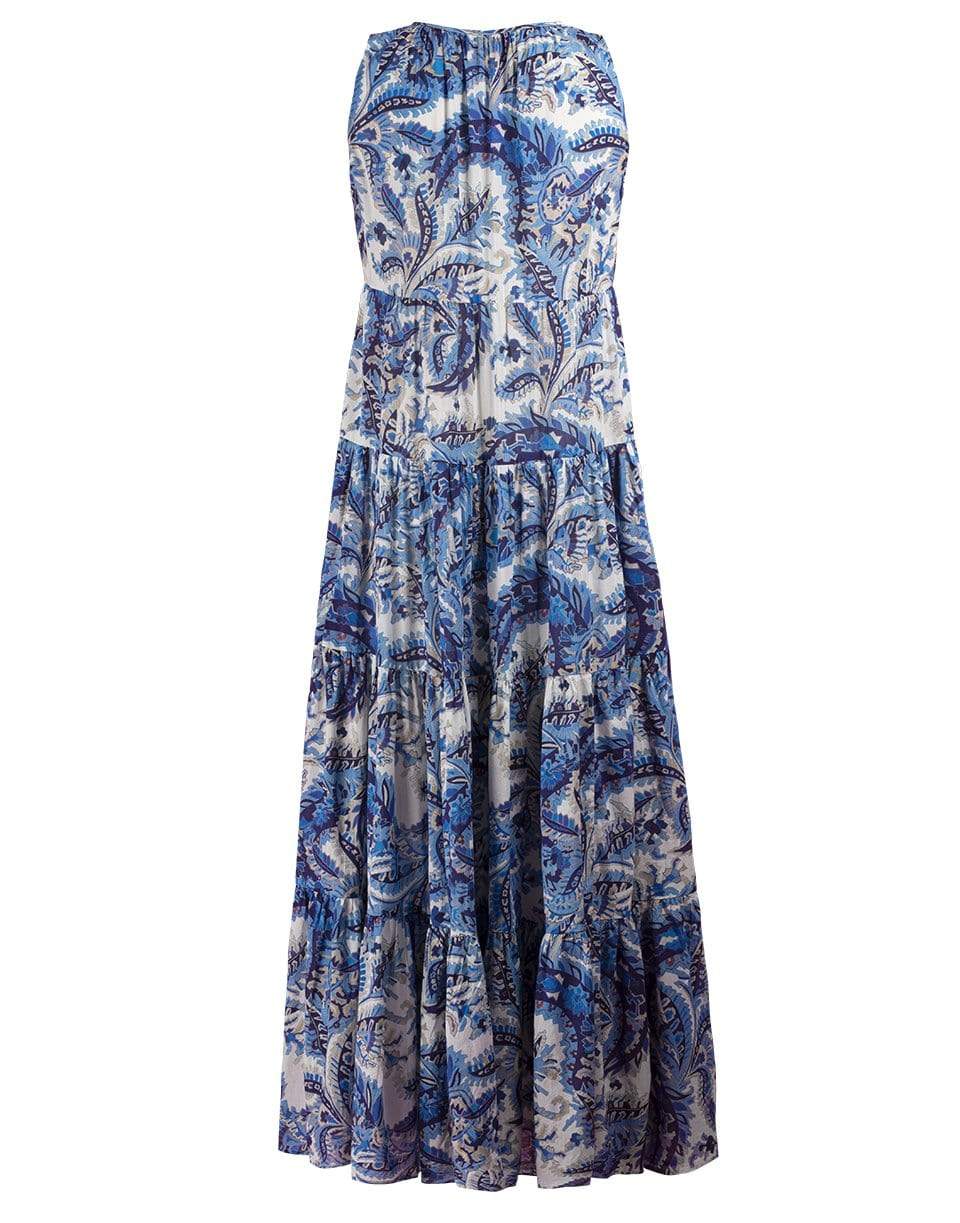 CARA CARA-Grace Sleeveless Maxi Dress-BLU/MULT