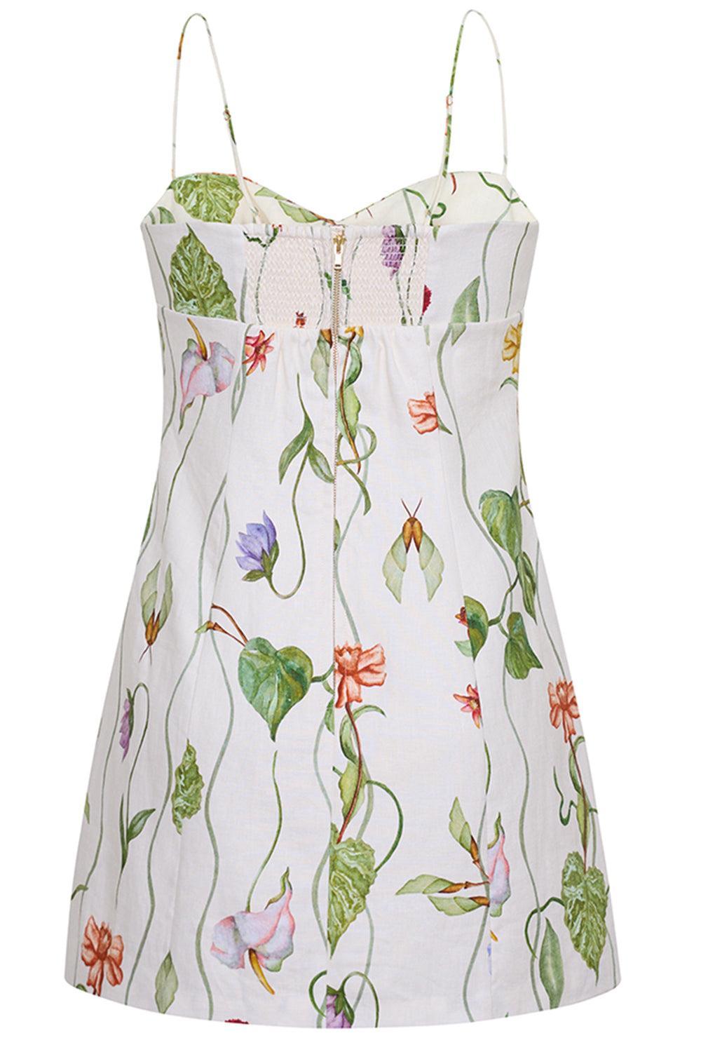Cherry Mini Dress-FLORAL-0-CLOTHINGDRESSCASUAL-CARA CARA