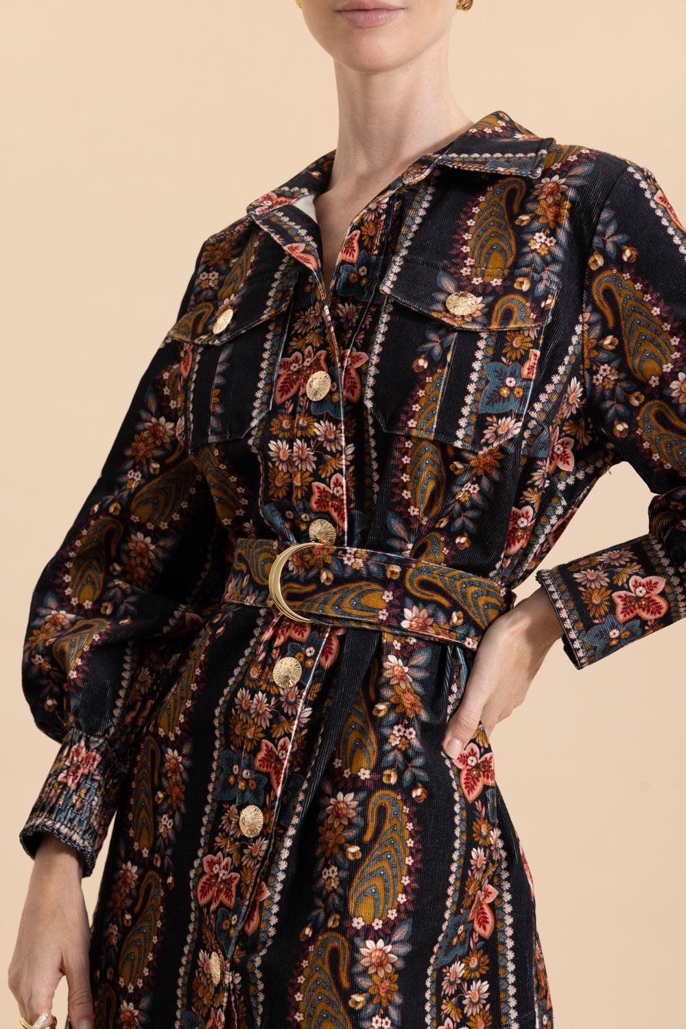 Villena Dress-PSLYTRBK-XS-CLOTHINGDRESSCASUAL-CARA CARA