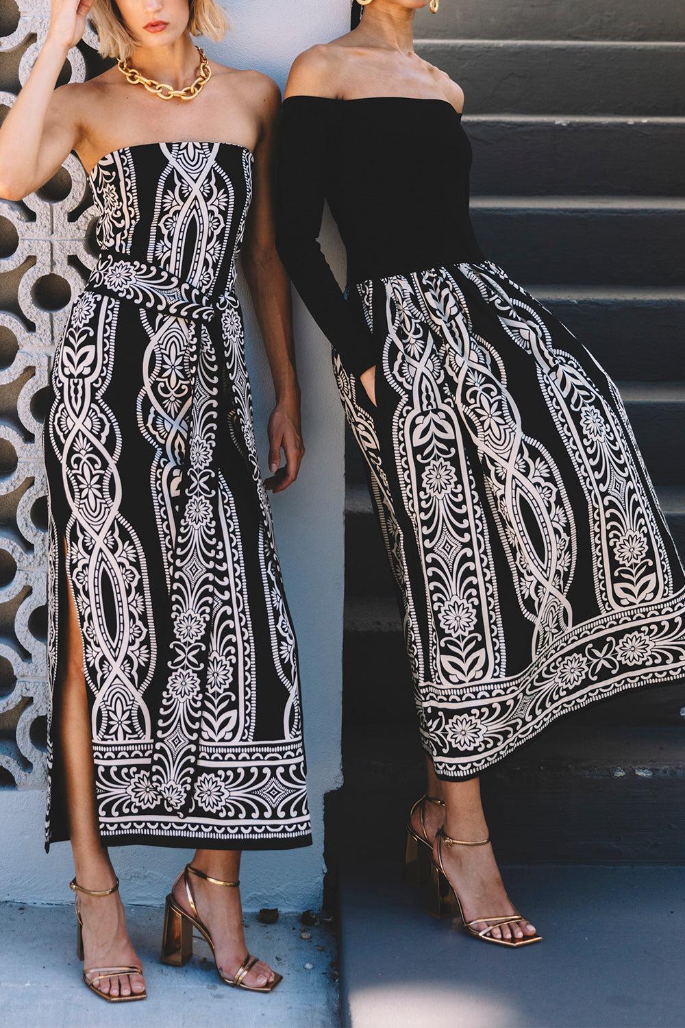 Imani Dress-ROWANBLK-XS-CLOTHINGDRESSCASUAL-CARA CARA