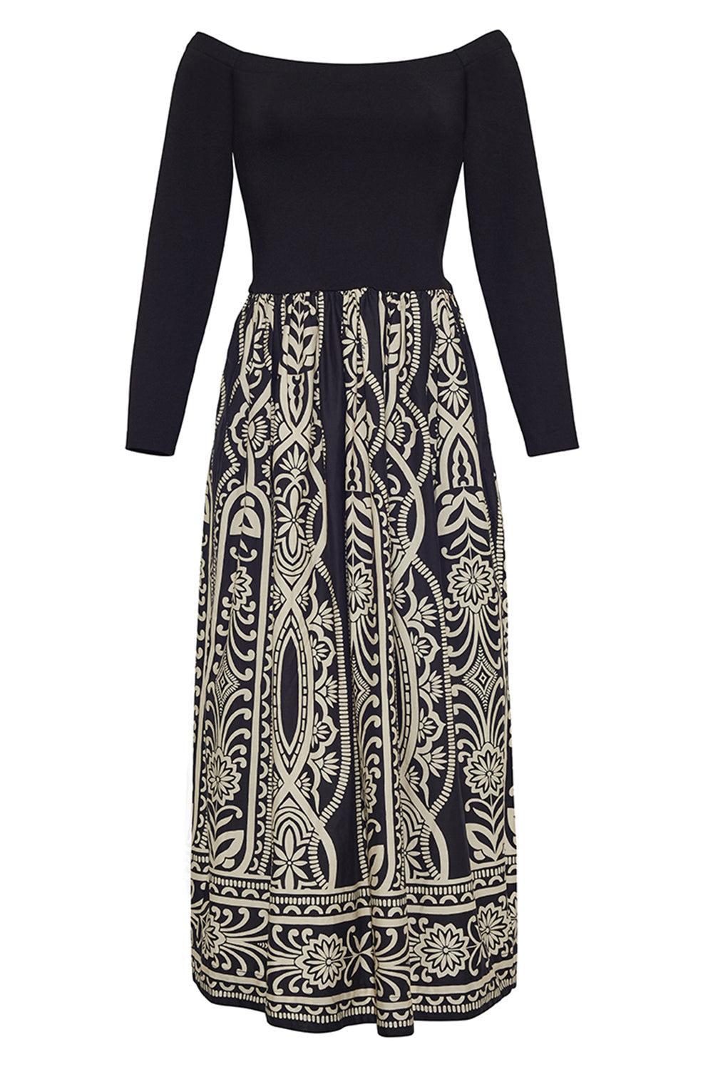 Imani Dress-ROWANBLK-XS-CLOTHINGDRESSCASUAL-CARA CARA