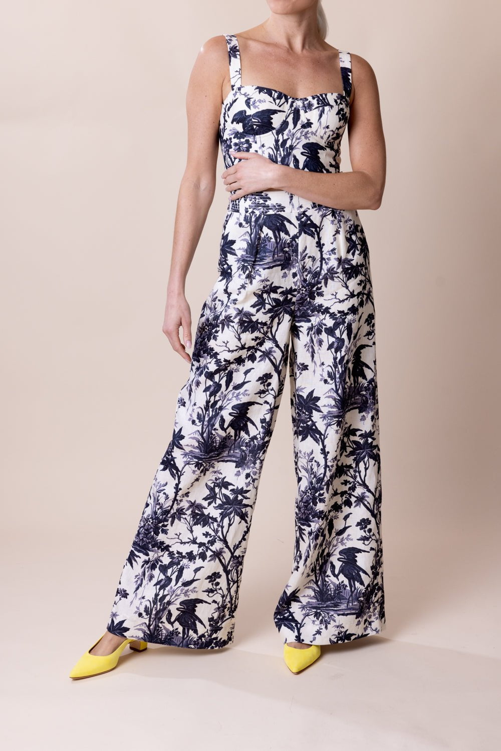 CARA CARA-Josephine Pant - Heron Navy-