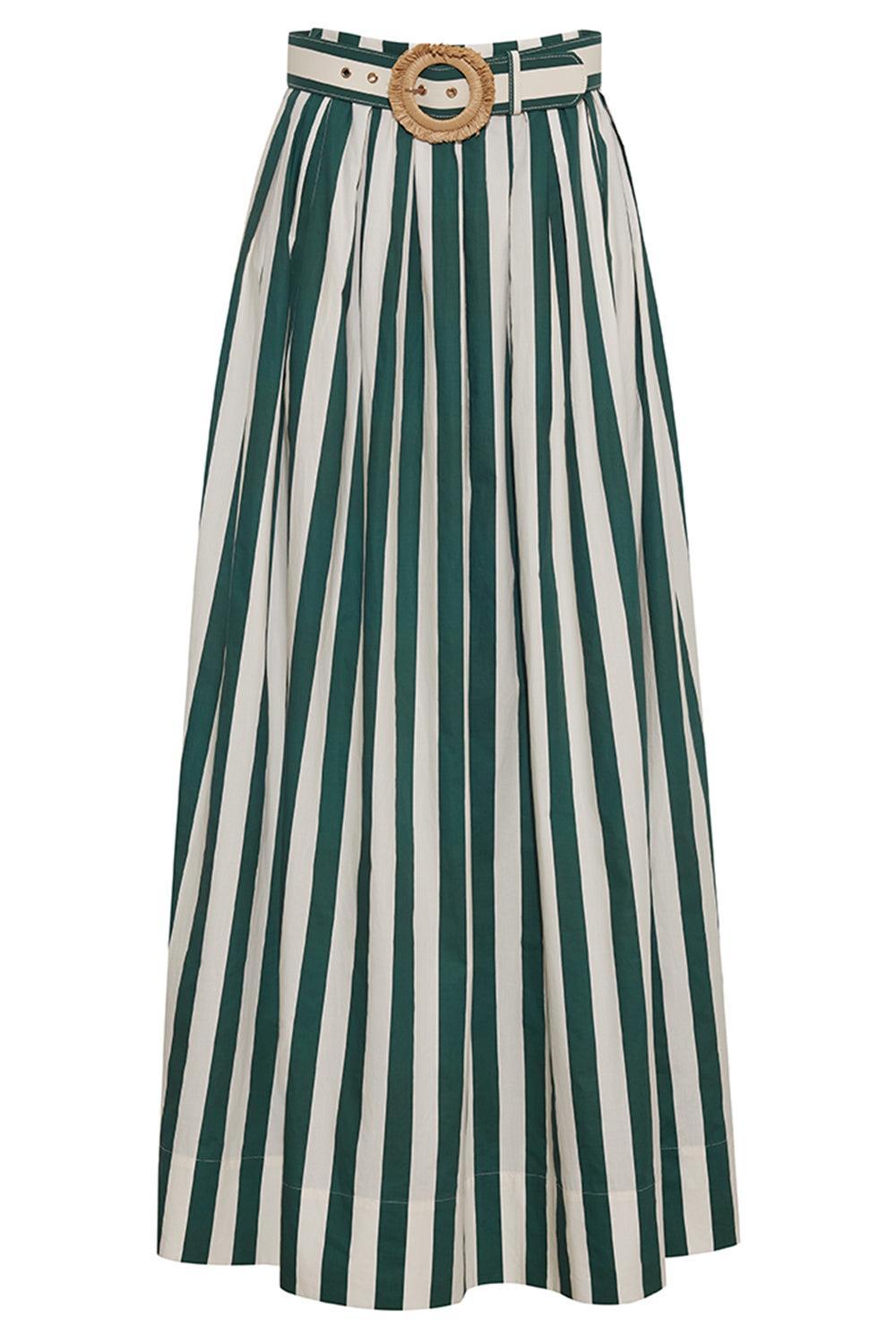 Greenfield Skirt-STRIPE-2-CLOTHINGSKIRTMAXI-CARA CARA