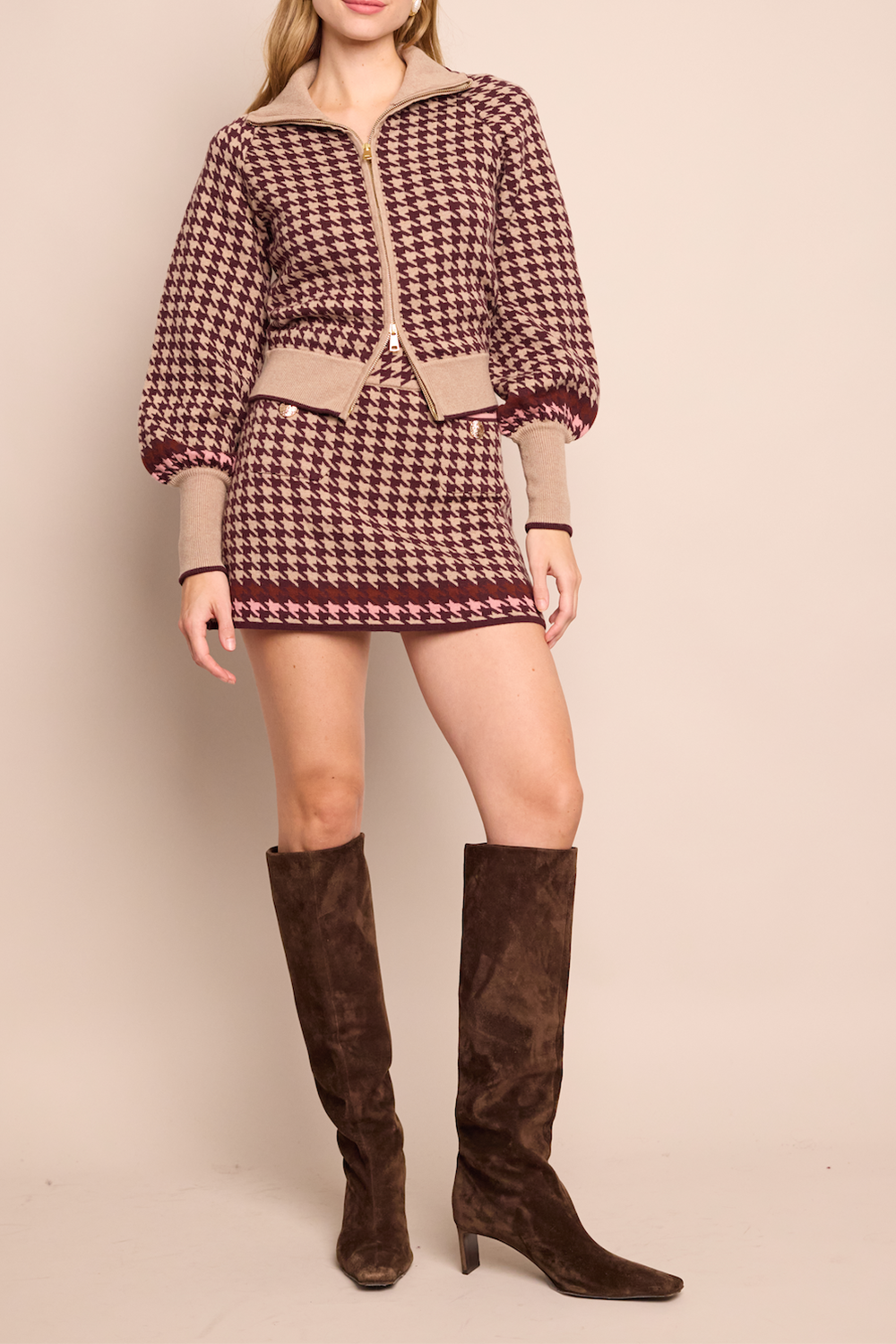 Lynne Skirt-MLT TPE-XS-CLOTHINGSKIRTMINI-CARA CARA