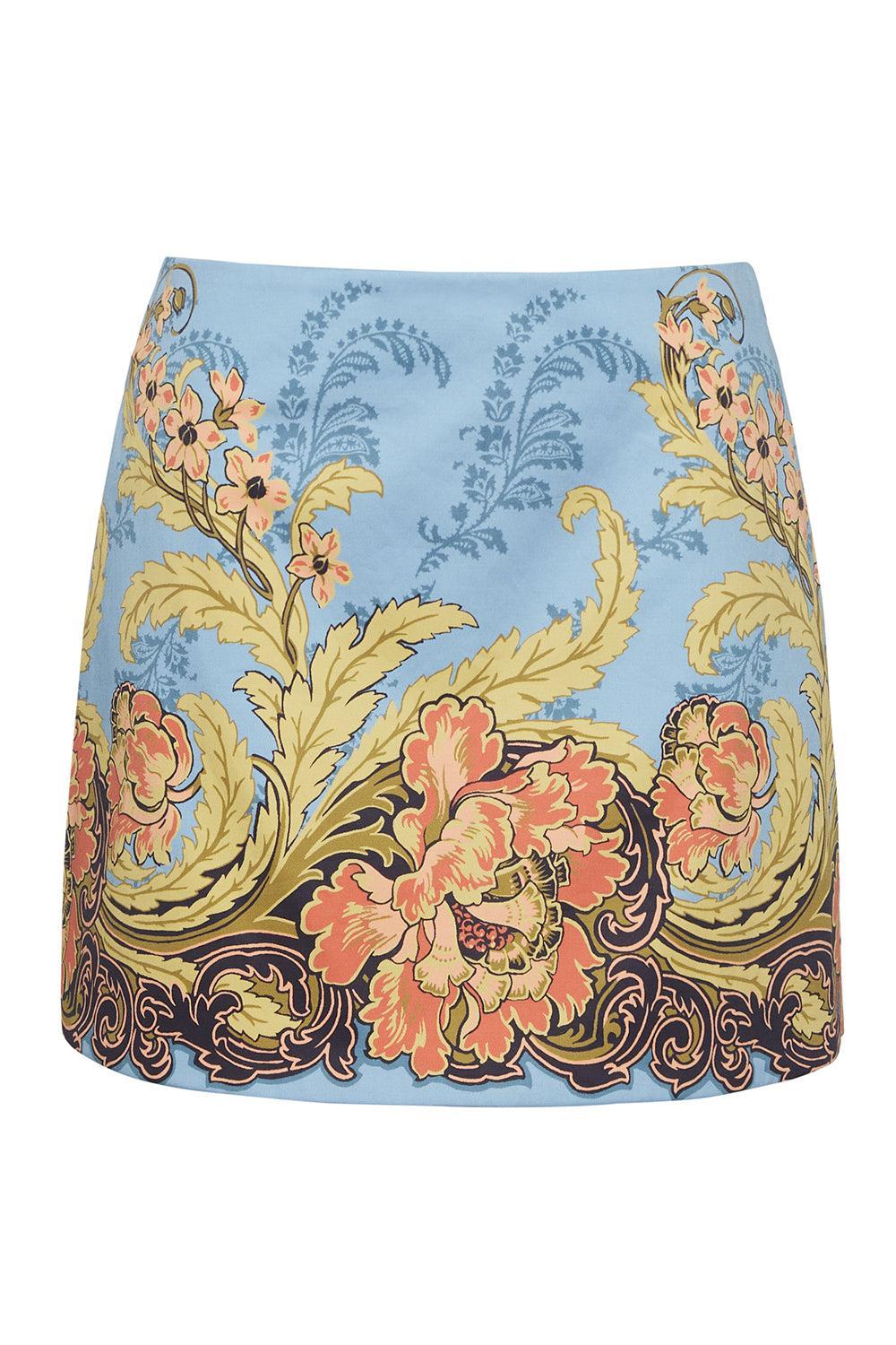Chrissy Skirt-NOVLTBLU-XS-CLOTHINGSKIRTMINI-CARA CARA