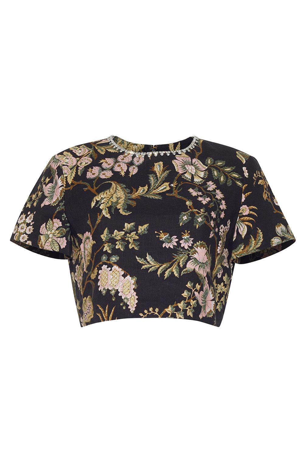 Hudson Top-CLOVERBK-XS-CLOTHINGTOPBLOUSE-CARA CARA