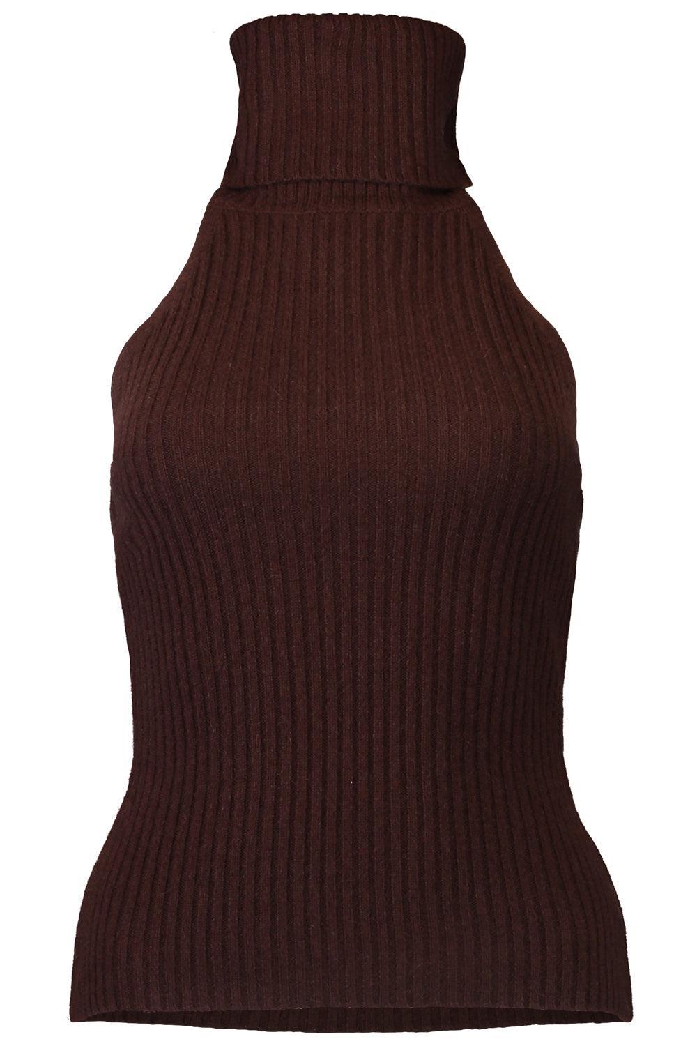 Samson Turtleneck Top-COCOA-XS-CLOTHINGTOPKNITS-CARA CARA