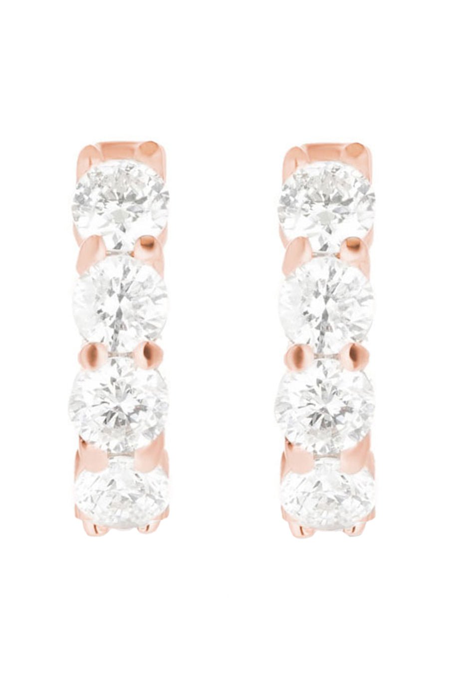 CARBON & HYDE-Mini Sparkler Earrings-ROSE GOLD