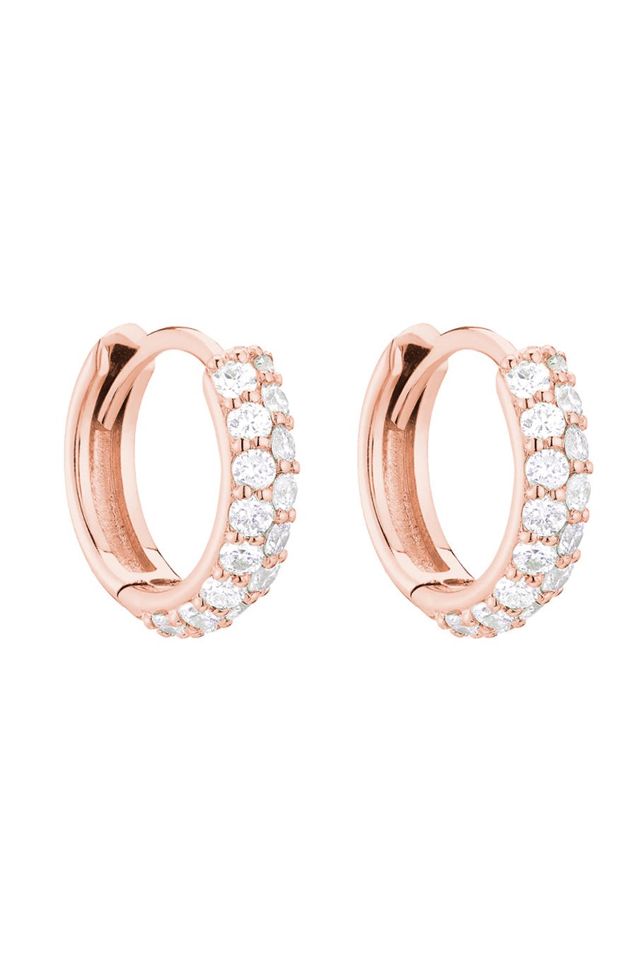 CARBON & HYDE-Single Boom Huggies-ROSE GOLD