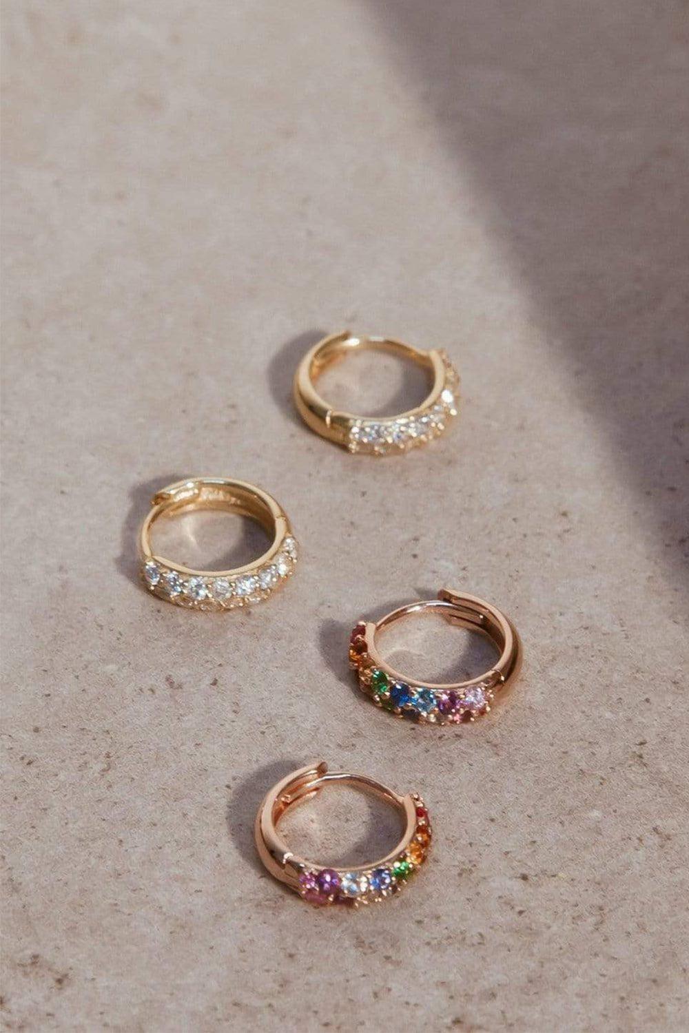 CARBON & HYDE-Rainbow Boom Huggies - White Gold-WHITE GOLD