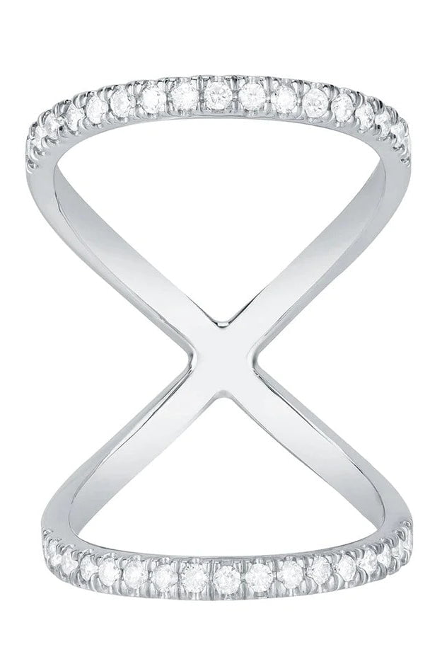 CARBON & HYDE-Olympia Ring - White Gold-