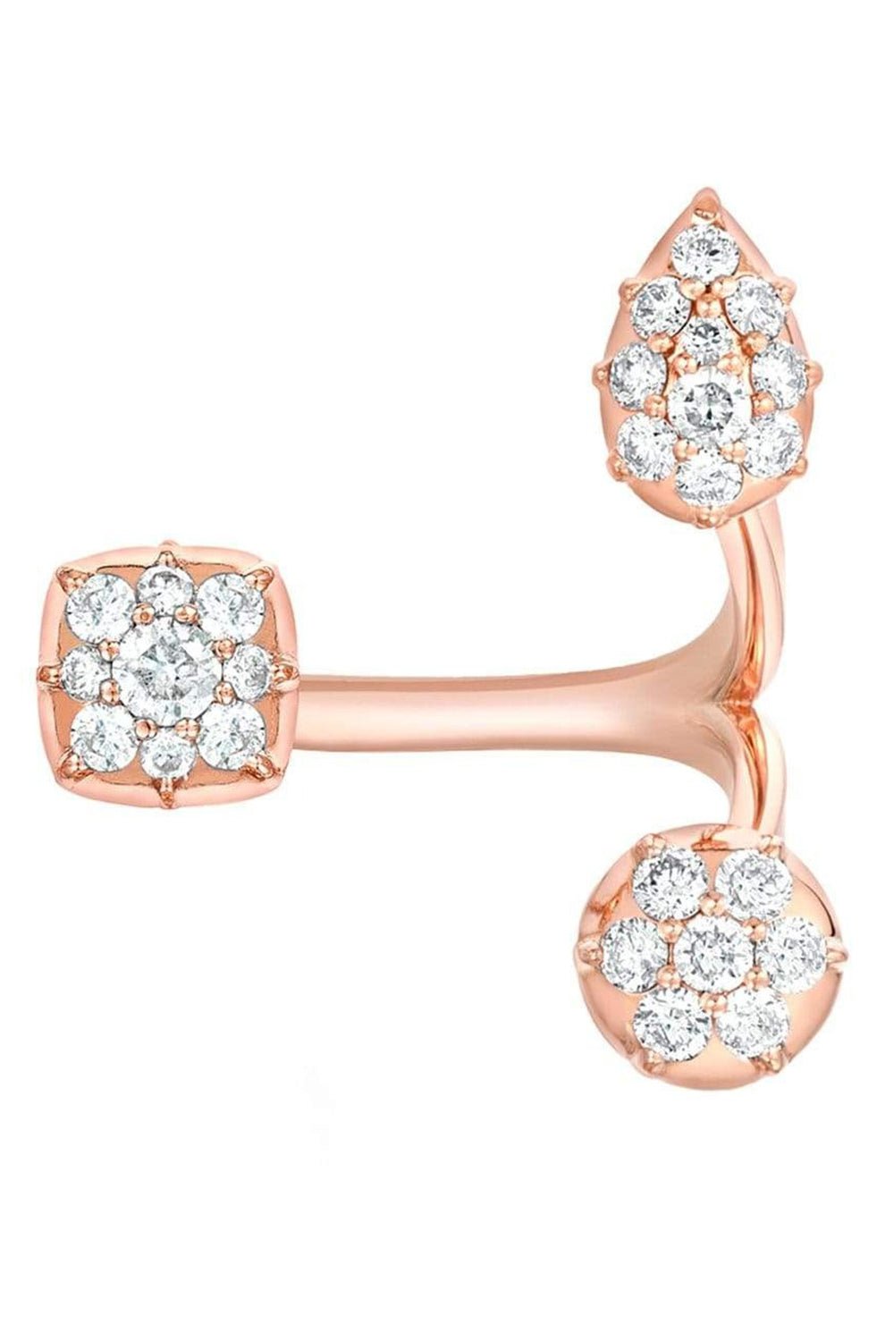 CARBON & HYDE-Throne Ring - Rose Gold-